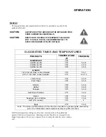 Preview for 12 page of Lang 136SB-WB Installation, Operation And Maintenance Instructions