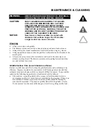 Preview for 14 page of Lang 136SB-WB Installation, Operation And Maintenance Instructions