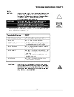 Preview for 16 page of Lang 136SB-WB Installation, Operation And Maintenance Instructions