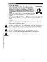 Preview for 7 page of Lang 172TBC Installation And Operation Instructions Manual