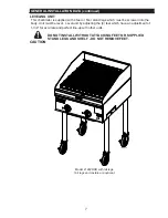 Preview for 7 page of Lang 2124ZRCB Installation And Operation Instructions Manual