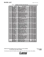 Preview for 17 page of Lang 2124ZRCB Installation And Operation Instructions Manual