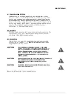 Preview for 8 page of Lang 224SHG Installation, Operation And Maintenance Manual