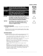 Preview for 9 page of Lang 224SHG Installation, Operation And Maintenance Manual