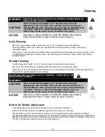 Preview for 19 page of Lang 224Z Installation, Operation & Maintenence Manual