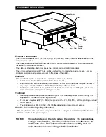 Preview for 6 page of Lang 224ZS Installation And Operation Instructions Manual