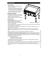 Preview for 8 page of Lang 224ZS Installation And Operation Instructions Manual