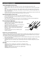 Preview for 12 page of Lang 224ZT Installation And Operation Instructions Manual