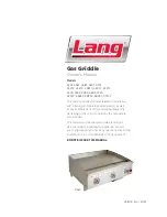 Lang 424S Owner'S Manual предпросмотр