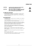 Preview for 10 page of Lang CL36GF Installation, Operation And Maintenance Manual