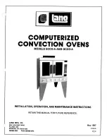 Предварительный просмотр 1 страницы Lang ECCO 6 Installation And Operation Manual