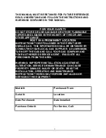 Preview for 2 page of Lang ECCO-LMDR-CE Installation Manual