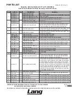 Preview for 21 page of Lang ECOH-AP Installation And Operation Instructions Manual