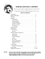 Preview for 3 page of Lang ECOH-C3VCN Assembly, Installation And Operation Instructions