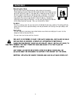 Preview for 6 page of Lang ECOH-C3VCN Assembly, Installation And Operation Instructions