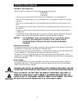 Предварительный просмотр 9 страницы Lang ECOH-C3VCN Assembly, Installation And Operation Instructions