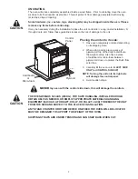 Preview for 7 page of Lang ECSF-ES Installation And Operation Instructions Manual