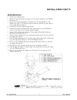 Предварительный просмотр 9 страницы Lang EHS-AP Installation Operation & Maintenance