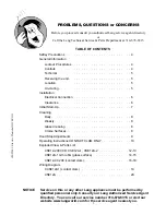 Preview for 3 page of Lang Electric Clamshell CSE12-208VCD Installation And Operation Instructions Manual