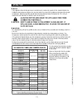 Preview for 10 page of Lang EnviroZone 124ZD Installation And Operation Instructions Manual