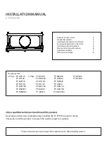 Предварительный просмотр 1 страницы Lang ET-PFD350 Installation Manual