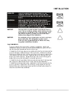 Предварительный просмотр 8 страницы Lang FCOF-AT Installation, Operation And Maintenance Instructions