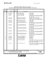 Preview for 25 page of Lang FCOF-AT Installation, Operation And Maintenance Instructions