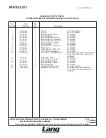 Preview for 19 page of Lang FCOFL-AT Installation, Operation And Maintenance Instructions