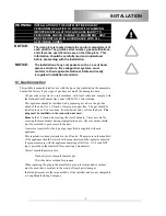 Предварительный просмотр 9 страницы Lang G36T-NJBX Installation Operation & Maintenance