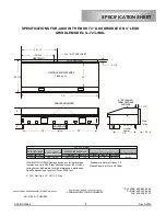 Preview for 8 page of Lang G72T-JBX Installation, Operation And Maintenance Manual