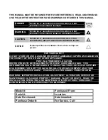 Preview for 2 page of Lang GCOF-PP-NAT Installation, Operation, Maintenance And Service Instructions