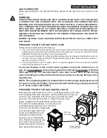 Preview for 12 page of Lang GCSF-ES Installation And Operation Instructions Manual