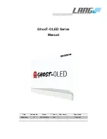 Preview for 1 page of Lang GhosT-OLED-I User Manual