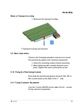 Preview for 37 page of Lang LHT500 Assembly Instruction Manual