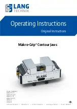 Preview for 1 page of Lang Makro-Grip 48409-77 Operating Instructions Manual