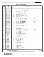 Preview for 19 page of Lang PANE BELLA UNO PB-12 Installation, Operation, Concept Training, Maintenance, & Troubleshooting