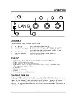 Preview for 5 page of Lang PF-H-1 Installation Operation & Maintenance