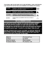 Preview for 2 page of Lang R30C AP Installation, Operation & Maintenance Instructions Manual