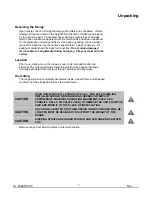 Preview for 7 page of Lang R30C AP Installation, Operation & Maintenance Instructions Manual