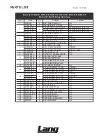 Preview for 16 page of Lang R30S Installation, Operation And Maintenance Instructions