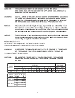 Предварительный просмотр 7 страницы Lang R60S-ATA Installation And Operation Instructions Manual