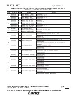 Preview for 15 page of Lang R60S-ATA Installation And Operation Instructions Manual