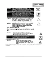 Preview for 18 page of Lang RF21SMG-USUB Operation And Service Manual