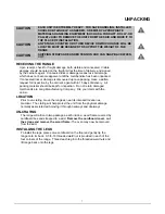 Preview for 7 page of Lang RTC36A-480VM Installation, Operation And Maintenance Instructions