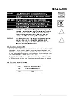 Preview for 7 page of Lang Salamander CLS36-440V Installation, Operation, Maintenance, & Troubleshooting