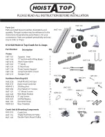 Preview for 4 page of Lange Originals HOIST-A-TOP JL CRANK Manual