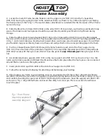 Preview for 9 page of Lange Originals HOIST-A-TOP JT CRANK Manual