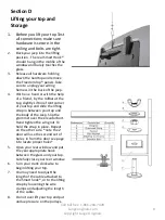 Предварительный просмотр 9 страницы Lange Originals Hoist-A-Top Simple Installation Instructions Manual