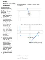 Предварительный просмотр 10 страницы Lange Originals Hoist-A-Top Simple Installation Instructions Manual