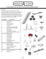 Предварительный просмотр 2 страницы Lange Originals Hoist-a-Top Installation Instructions Manual